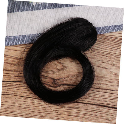 À Cheveux Pour Femme Avec Fausse Frange Pour Femme Longueur 25 Cm