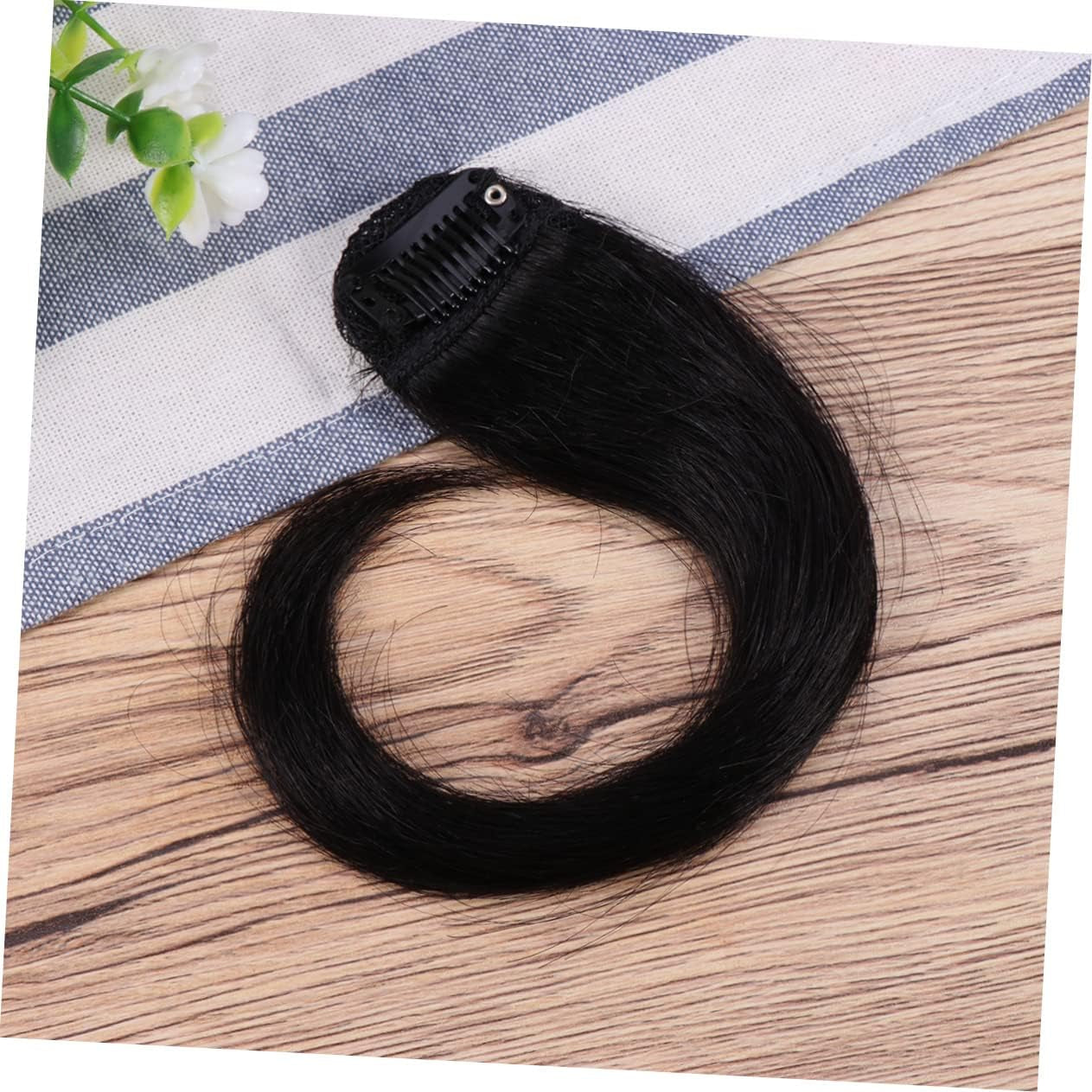 À Cheveux Pour Femme Avec Fausse Frange Pour Femme Longueur 25 Cm