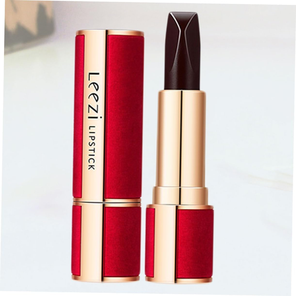 Healvian 1 Pc Rouge À Lèvres Trois Couleurs Rouge À Lèvres Longue Tenue Rouge À Lèvres Brillant Rouge À Lèvres Pour Femme Brillant À Lèvres Pailleté Rouge À Lèvres Hydratant