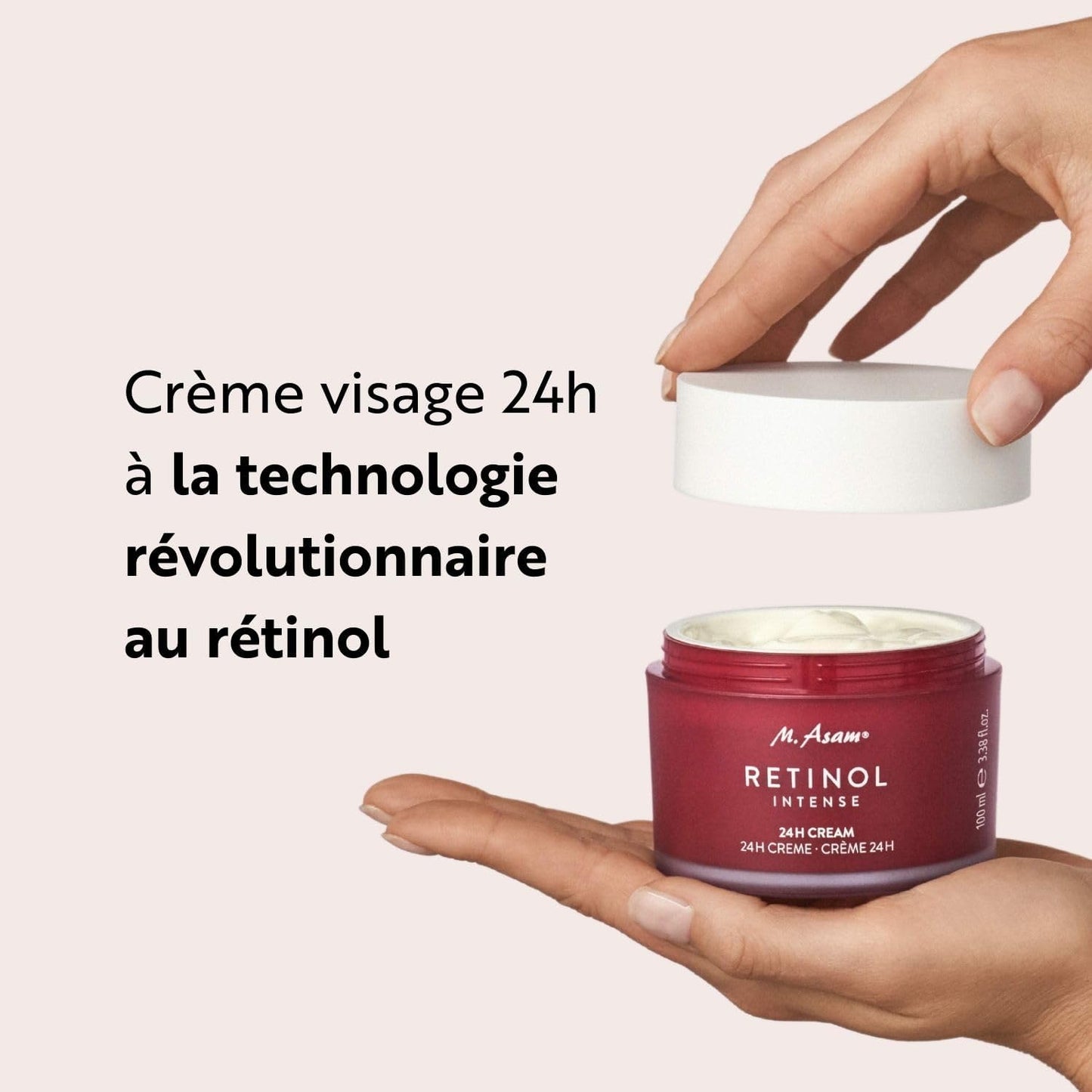 RETINOL INTENSE Crème Jour Et Nuit (50 Ml) – Crème Anti-Rides Haute Efficacité Au Rétinol, Améliore L'Élasticité Et La Fermeté De La Peau, Unifie Également Les Peaux À Tendance Acnéique