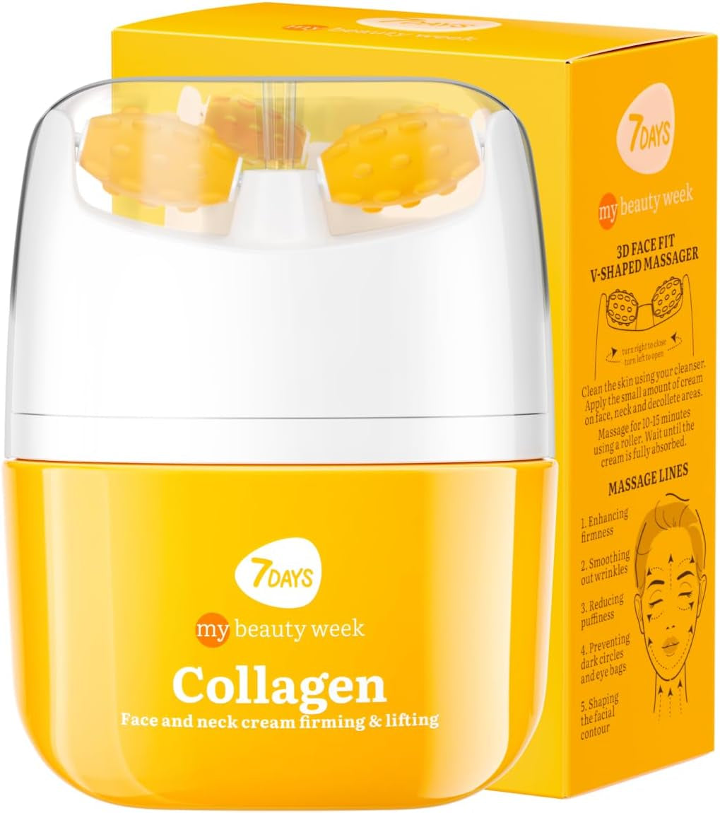 Crème Lifting Du Visage Au Collagène - Hydratant Coréen Pour Le Visage - Crème Raffermissante Anti-Âge Pour Le Visage Et Le Cou - Rouleau Raffermissant Pour La Peau, 40 Ml