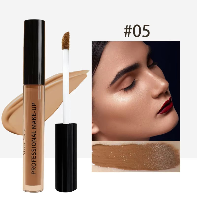 6-Color Flawless Concealer, Improving Uneven Skin Tone, Light, Medium Coverage, Semi-Matte, and Pure.