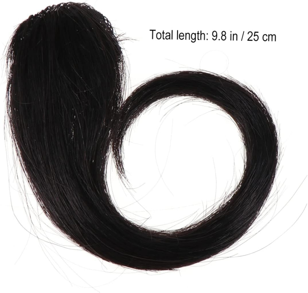 À Cheveux Pour Femme Avec Fausse Frange Pour Femme Longueur 25 Cm