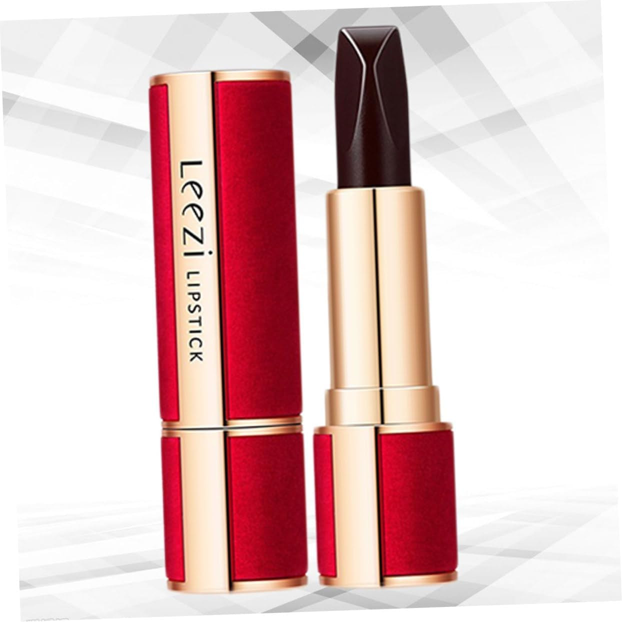 Healvian 1 Pc Rouge À Lèvres Trois Couleurs Rouge À Lèvres Longue Tenue Rouge À Lèvres Brillant Rouge À Lèvres Pour Femme Brillant À Lèvres Pailleté Rouge À Lèvres Hydratant