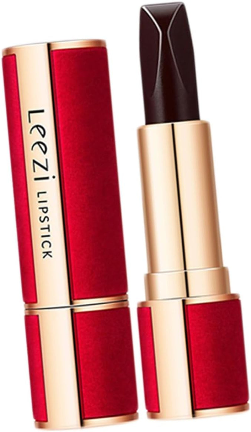 Healvian 1 Pc Rouge À Lèvres Trois Couleurs Rouge À Lèvres Longue Tenue Rouge À Lèvres Brillant Rouge À Lèvres Pour Femme Brillant À Lèvres Pailleté Rouge À Lèvres Hydratant